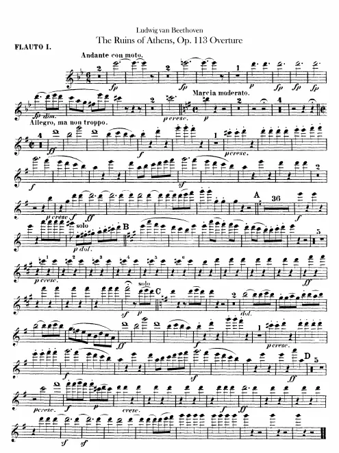 Flute 1, 2