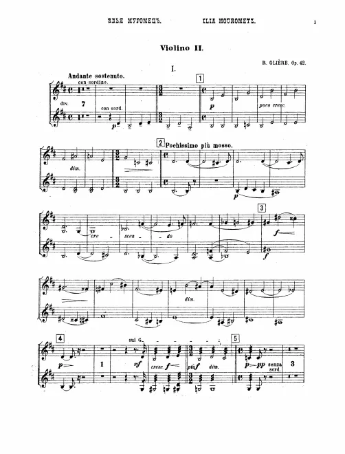 Violins II