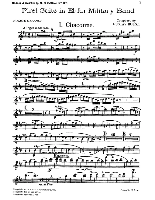 Flute/Piccolo (C)