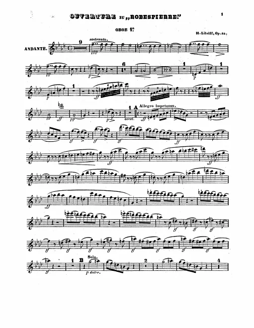 Oboe 1, 2