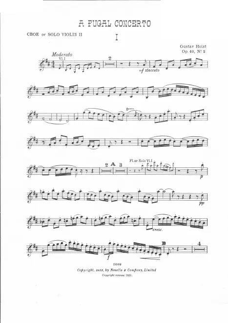 Oboe Solo