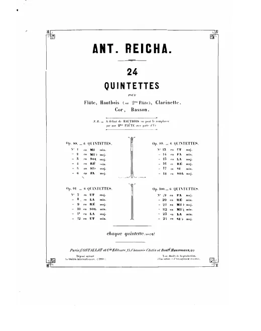 Clarinet (in B, C)