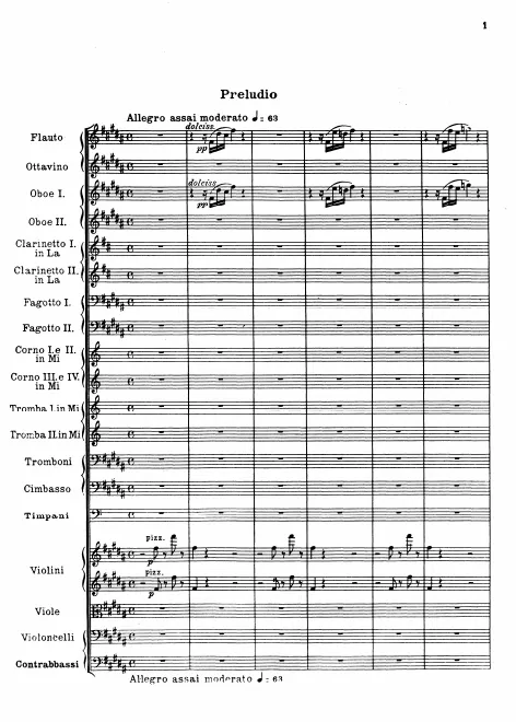 Prelude and Act I