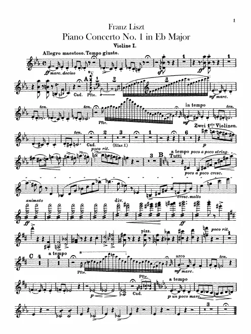 Violins I