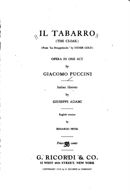 Complete Libretto