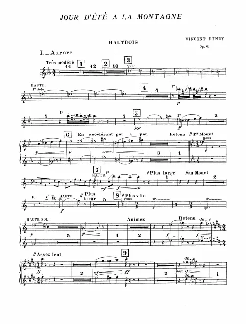 Oboe 1/2, English Horn