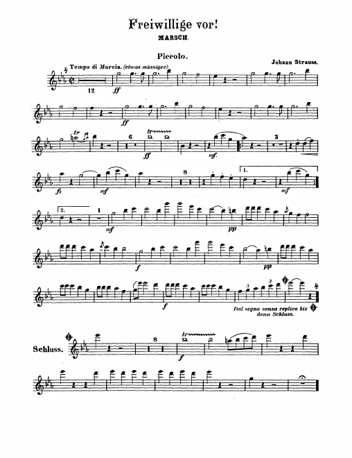 Piccolo, Flute