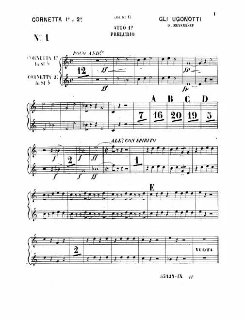 Cornet 1/2