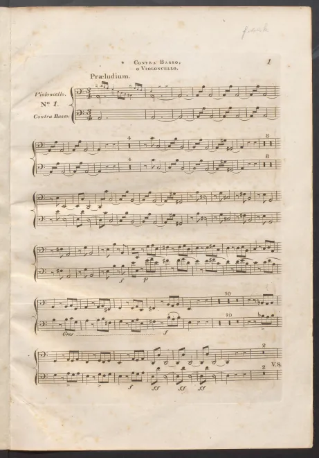 Cello and Bass Part
