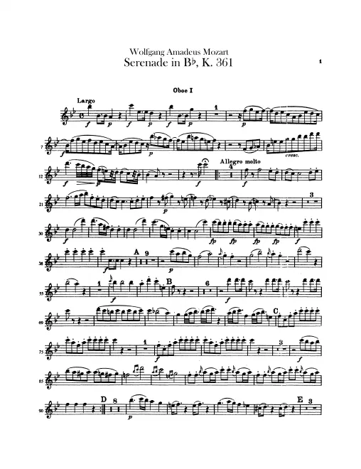 Oboe 1, 2