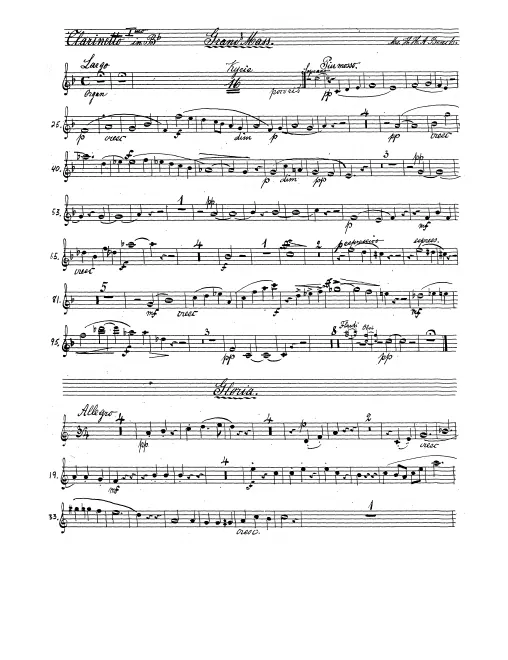 Clarinet 1, 2 (A/B)