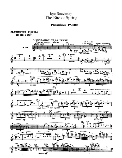 Piccolo Clarinet (D/E)