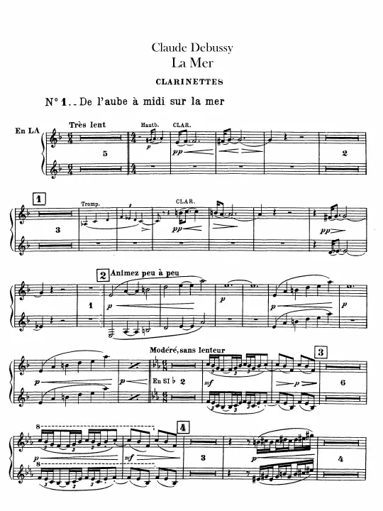 Clarinet 1/2 (A, B)