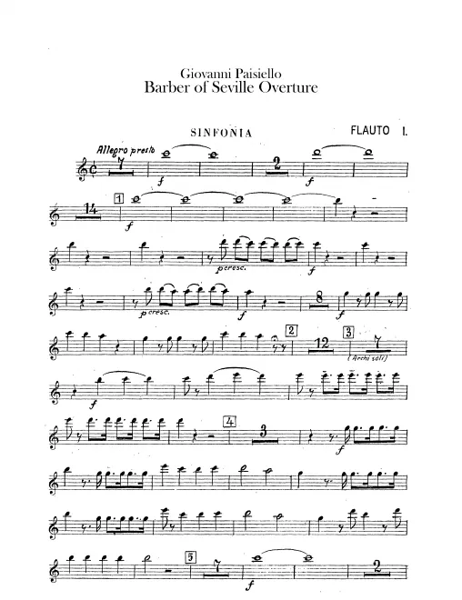 Flute 1, 2