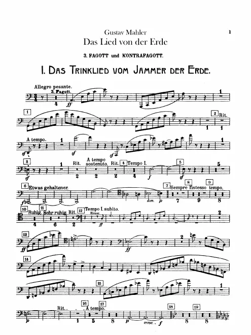 Bassoon 3/Contrabassoon