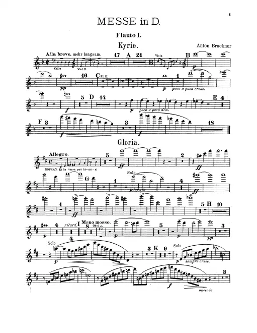 Flute 1, 2