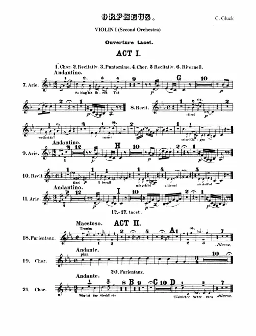 Violins I