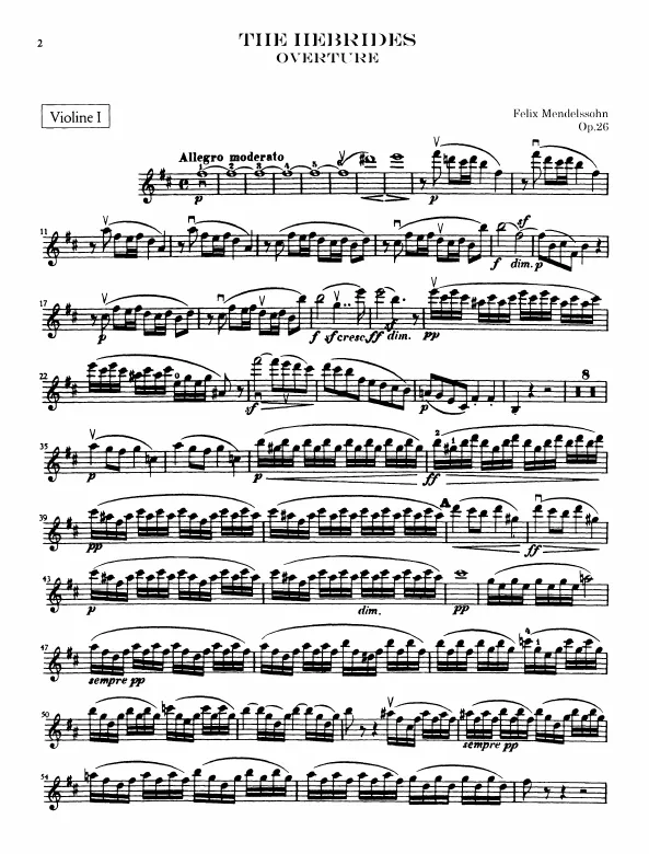Violins I