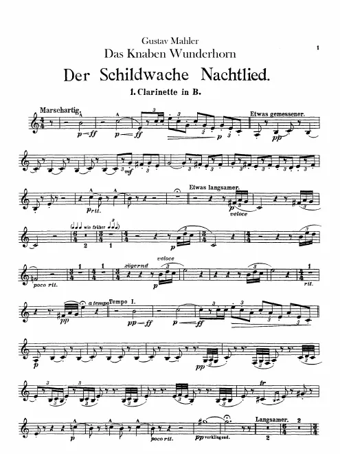 Clarinet 1 (B)