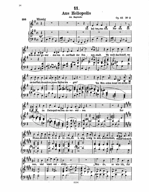 Complete Score (Original / High Voice, )