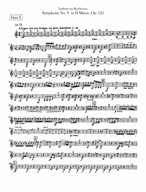 Horn 2 (D/B)