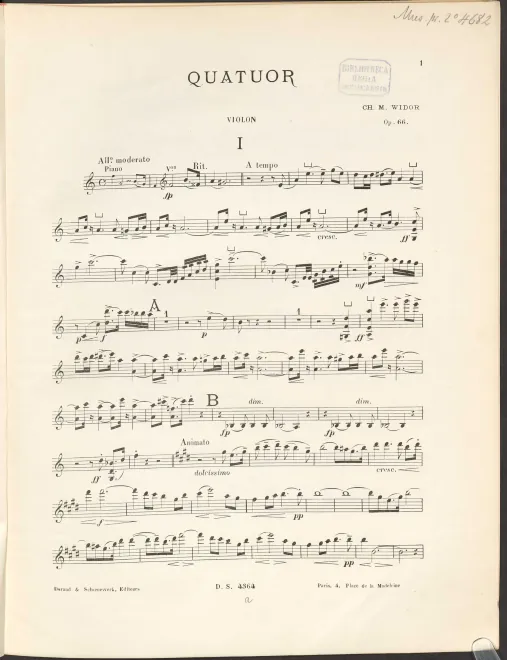 Violin part