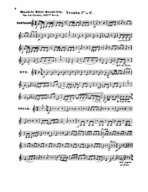 Trumpet 1, 2 (F)