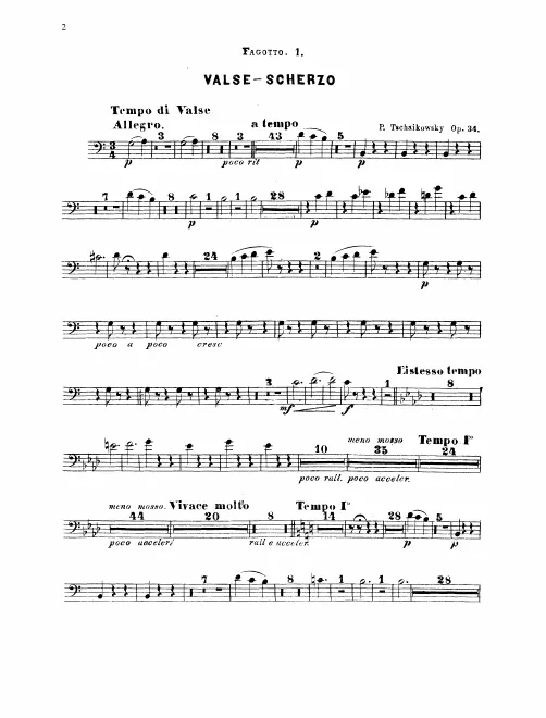 Bassoon 1, 2