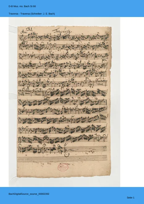 Flute traverso, Oboe