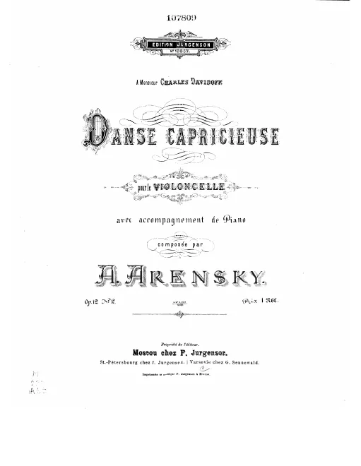Cello Part