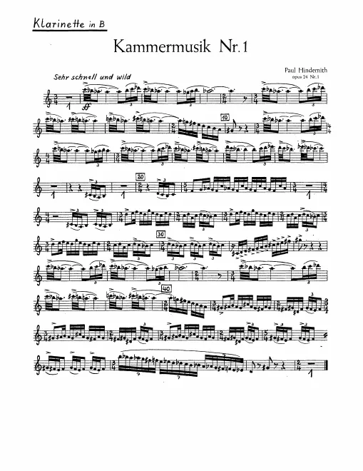 Clarinet (B)