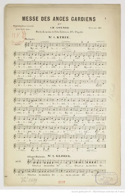Chorus parts