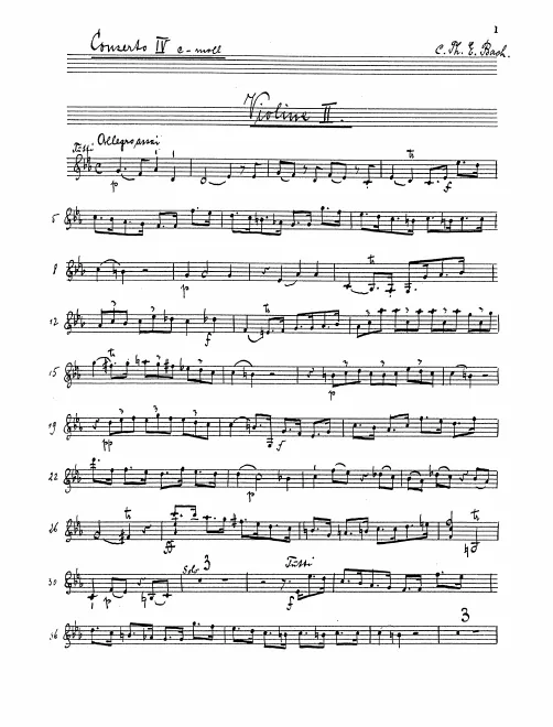 Violins II