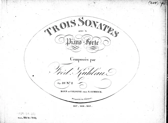 Sonata No. 1 in G major