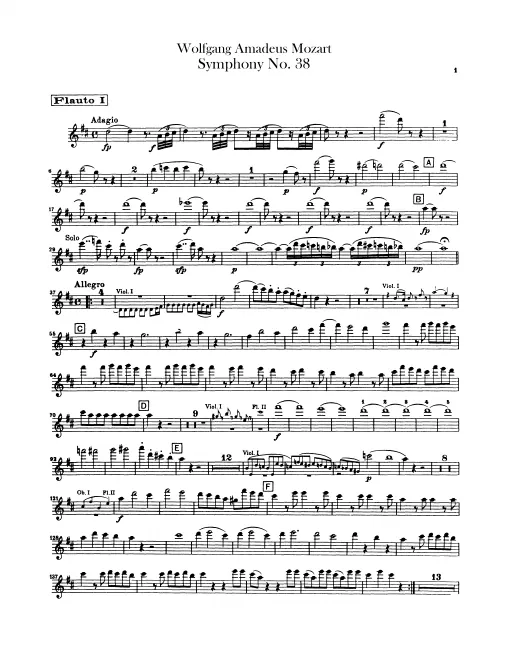 Flute 1, 2