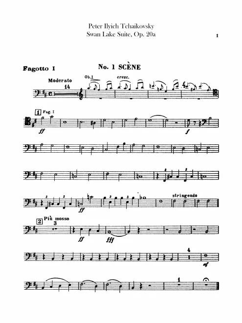 Bassoon 1, 2