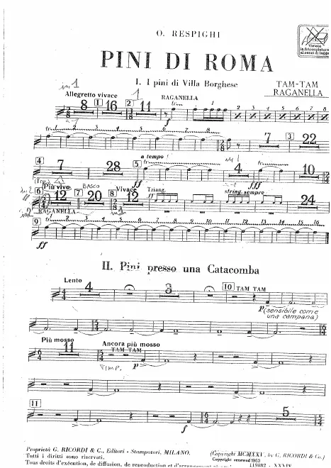 Tamtam, Raganella