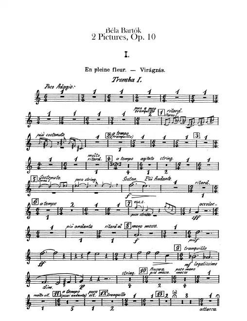 Trumpet 1, 2, 3, 4 (B)