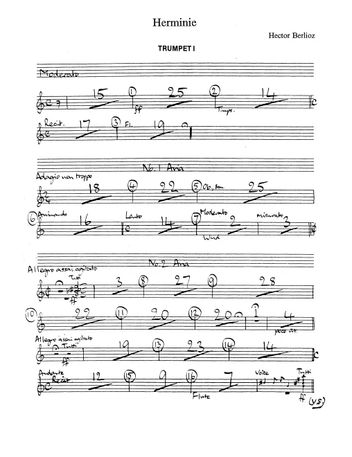Trumpet 1, 2