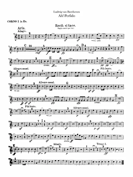 Horn 1, 2 (E)