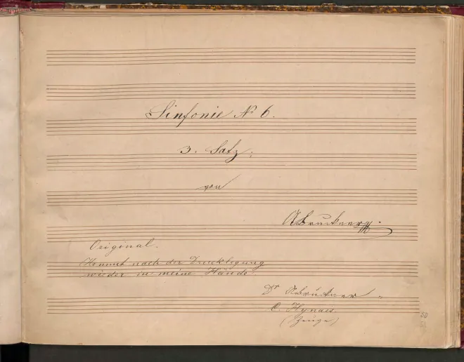 3. Scherzo. Nicht schnell; Trio. Langsam