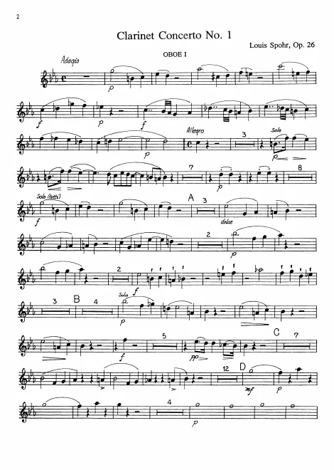 Oboe 1, 2
