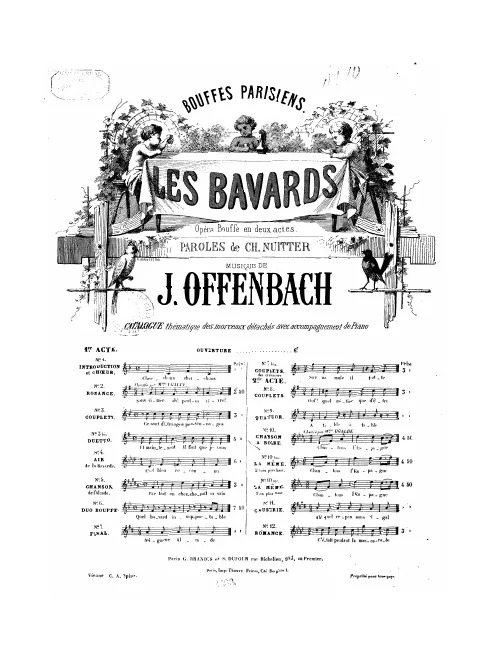 No.10, Chanson à boire: "C'est l'Espagne qui nous donne" (Act II, No.10b), D♭ major