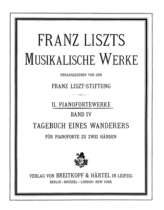 Complete Score (Book I, S.156/1–7)