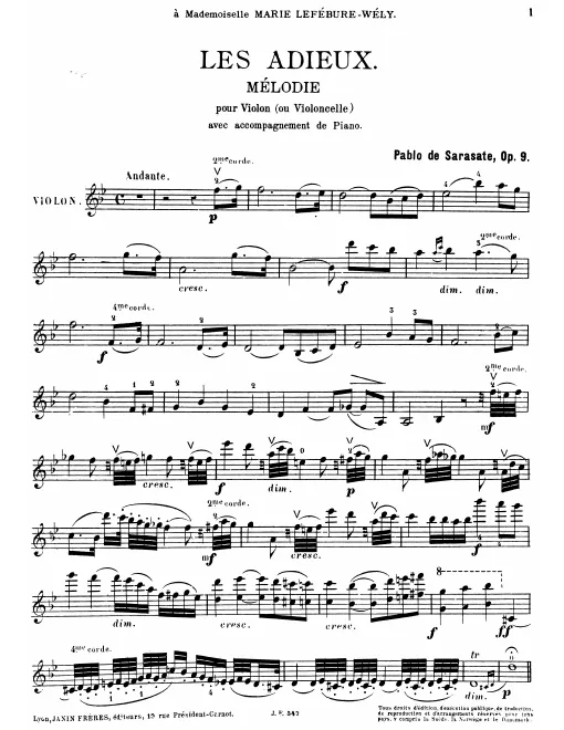 Violin Part