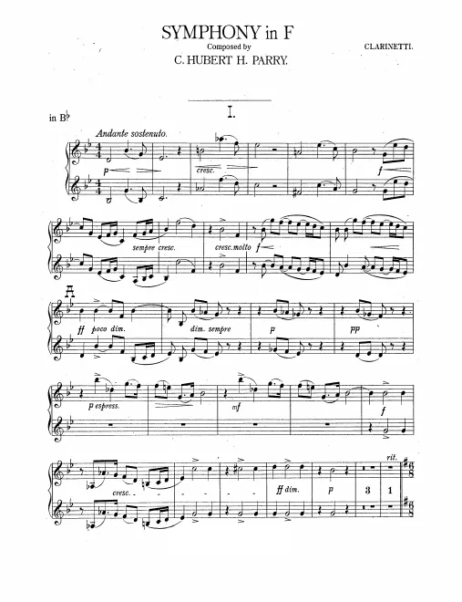 Clarinet 1/2 (A/B)