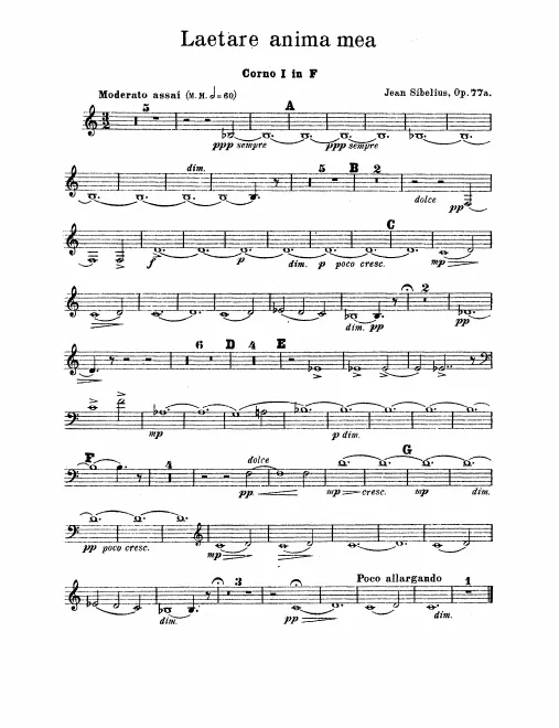 Horn 1, 2 (F)