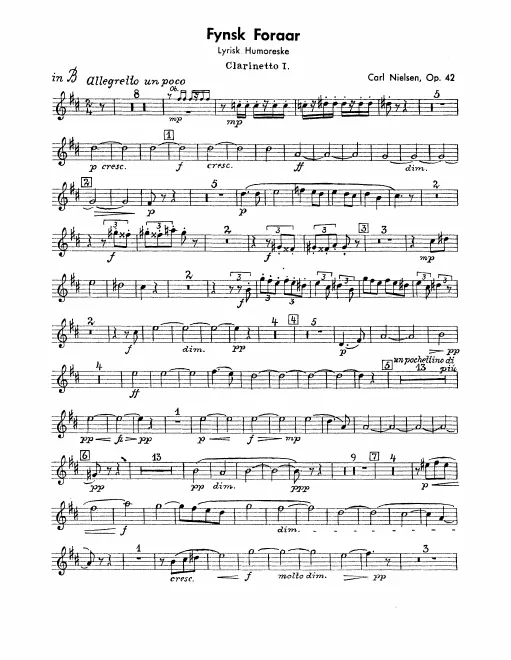 Clarinet 1, 2 (A/B)