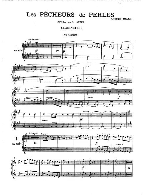 Clarinet 1/2