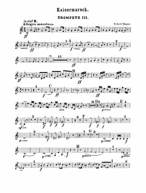 Trumpet 3 (F, B)
